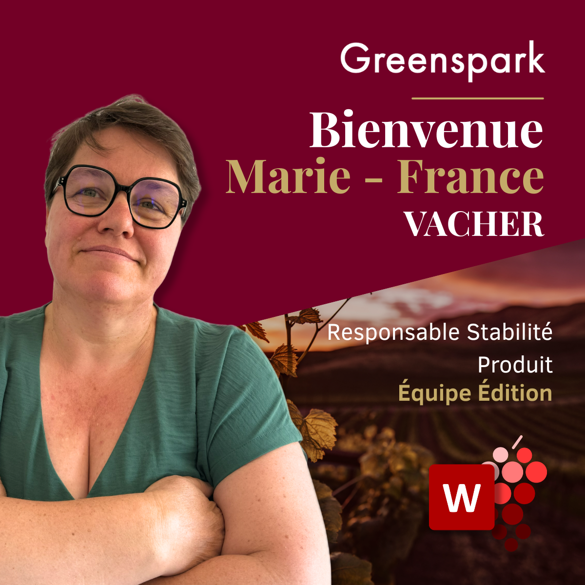 Bienvenue Marie-France Vacher